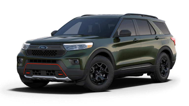 2022 Ford Explorer Timberline Exterior - Forged Green