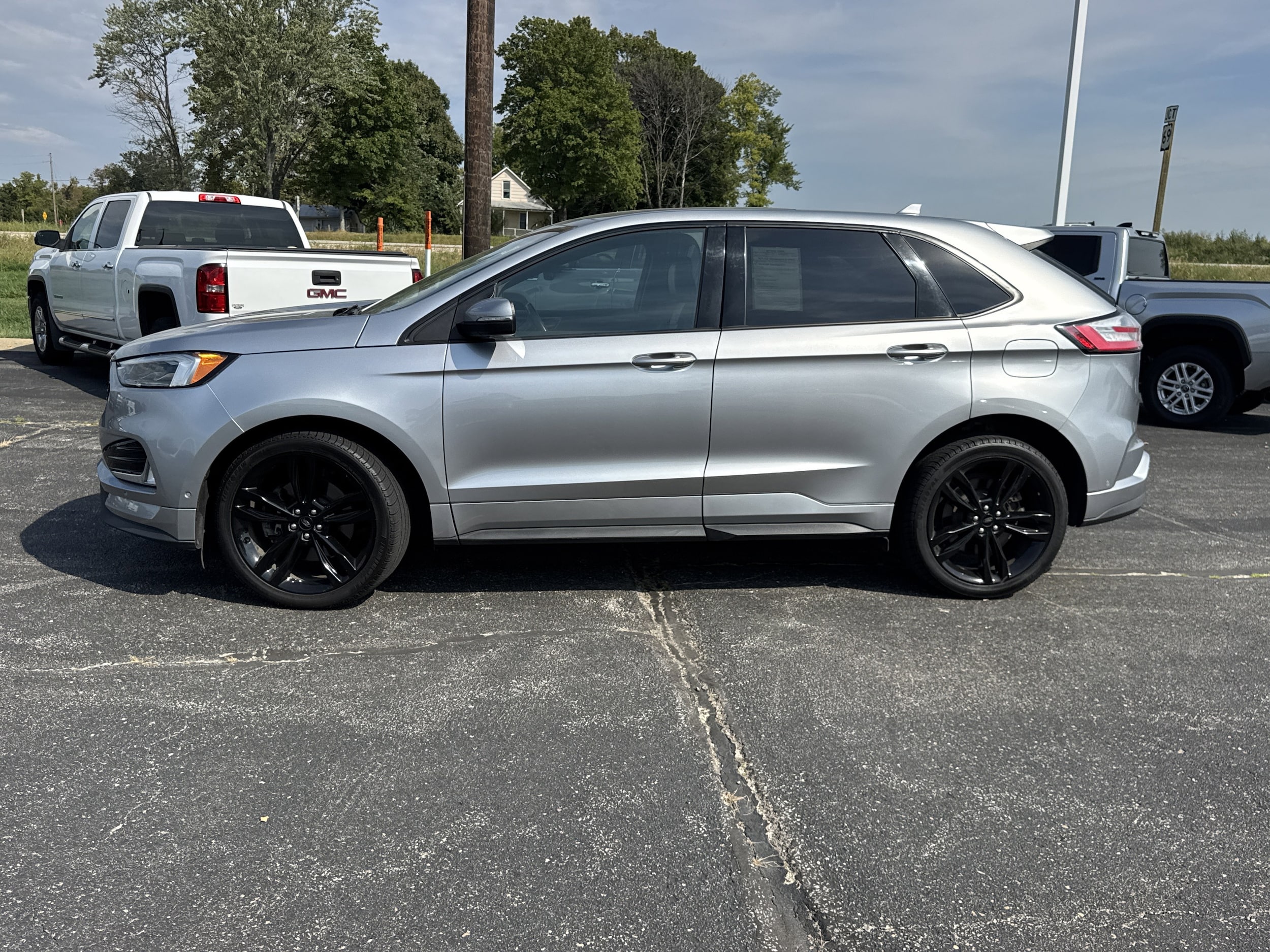 Used 2020 Ford Edge ST with VIN 2FMPK4APXLBA86993 for sale in Kansas City