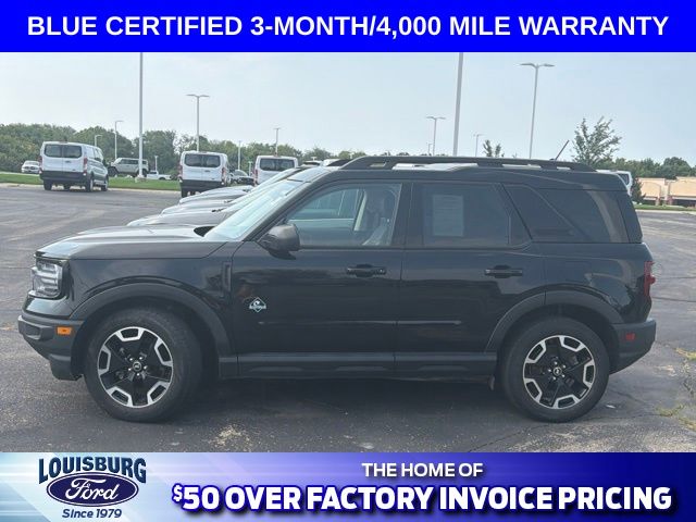 Used 2022 Ford Bronco Sport Outer Banks with VIN 3FMCR9C6XNRD33512 for sale in Kansas City