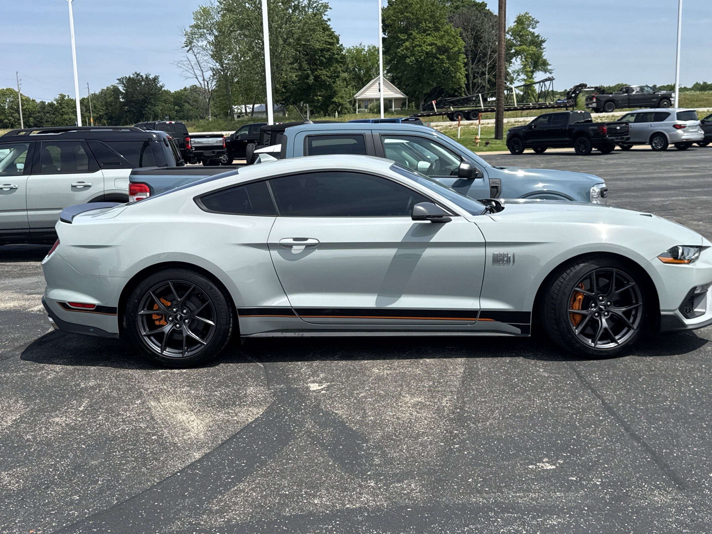 Used 2023 Ford Mustang Mach 1 with VIN 1FA6P8R08P5500384 for sale in Kansas City
