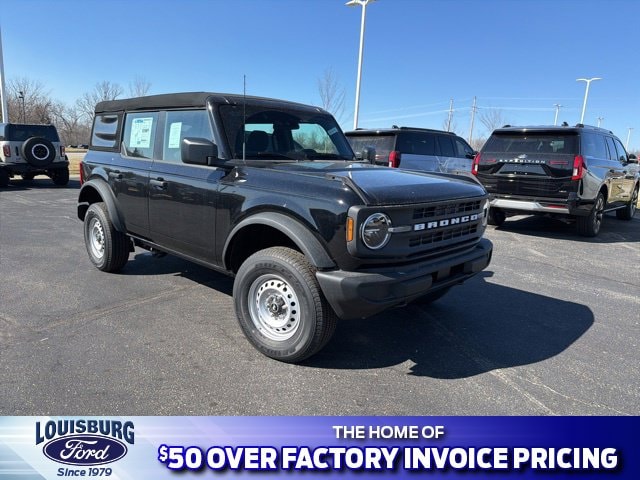 Used 2025 Ford Bronco 4-Door Base with VIN 1FMDE6BH9SLB47245 for sale in Kansas City