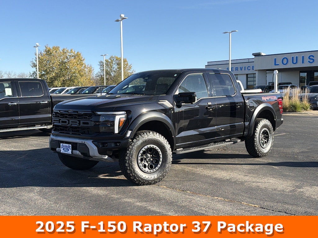 New 2025 Ford F-150 Supercrew Raptor 37 Pkg 4x4 Truck