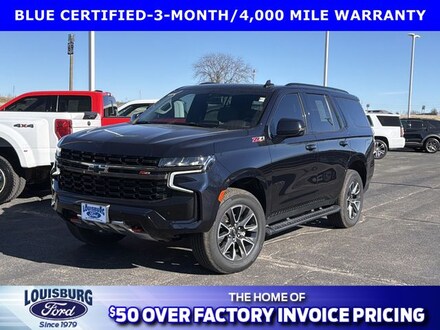 Featured used 2021 Chevrolet Tahoe Z71 SUV for Sale in Louisburg, KS