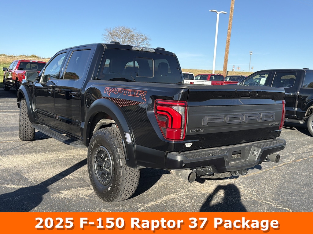 New 2025 Ford F-150 Supercrew Raptor 37 Pkg 4x4 Truck