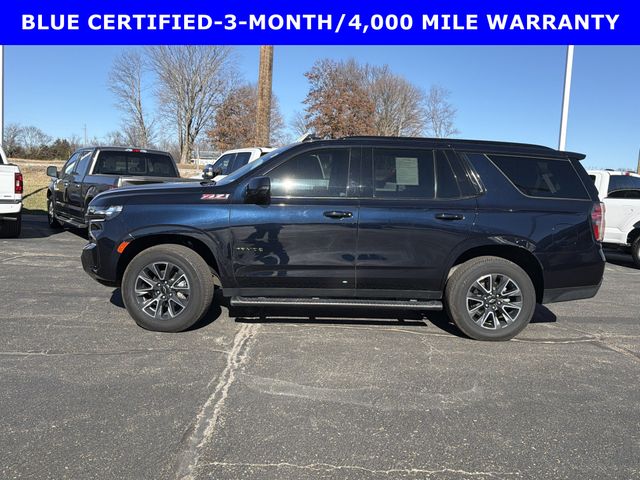 Certified 2021 Chevrolet Tahoe Z71 with VIN 1GNSKPKD3MR251311 for sale in Kansas City