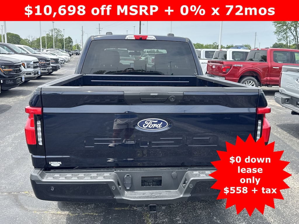 New 2025 Ford F-150 Lightning Supercrew Flash Lightning Ext Range Battery 4x4 Truck