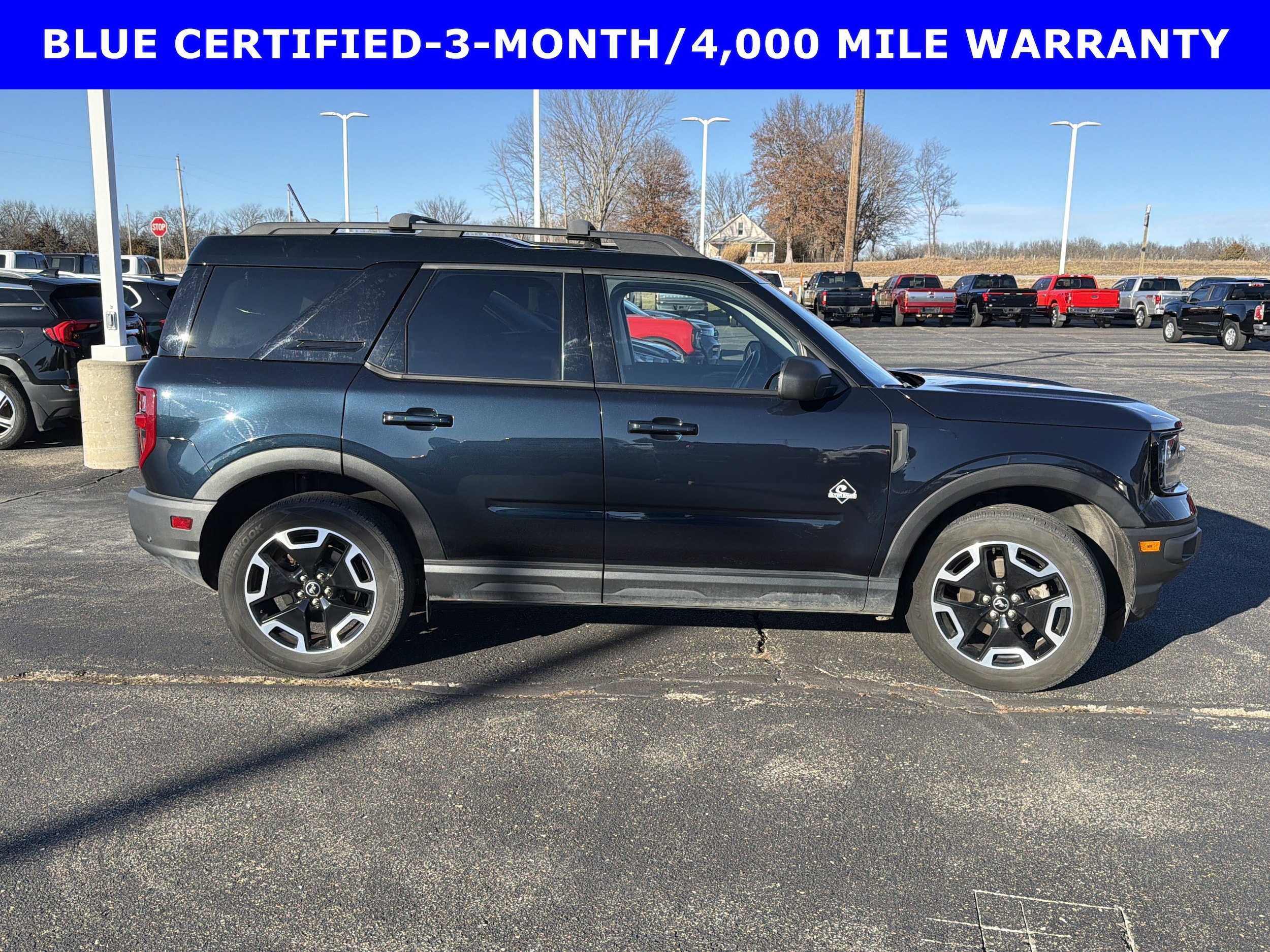 Certified 2021 Ford Bronco Sport Outer Banks with VIN 3FMCR9C68MRB13607 for sale in Kansas City