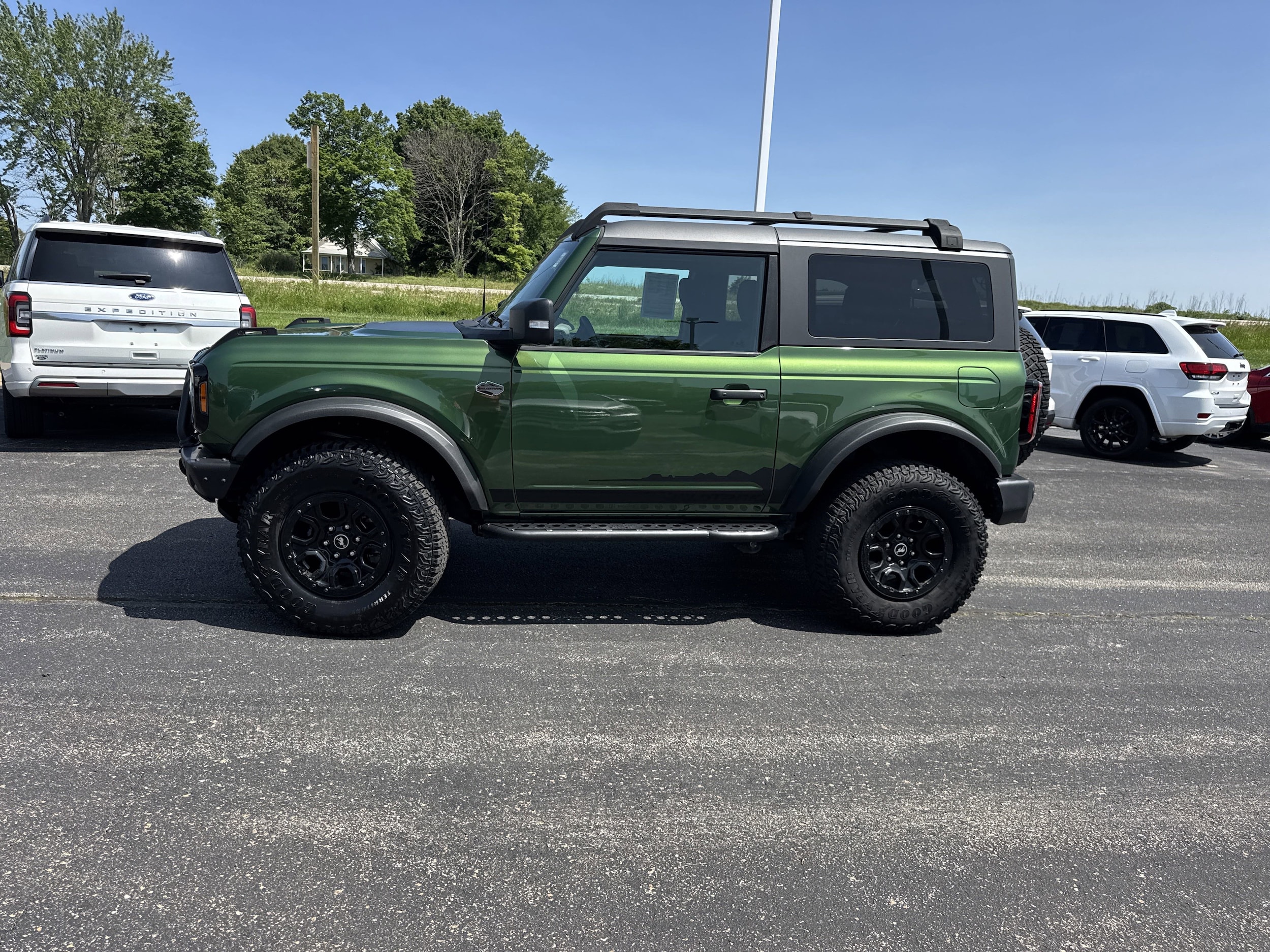 Used 2022 Ford Bronco 2-Door Wildtrak with VIN 1FMDE5CP5NLB79811 for sale in Kansas City
