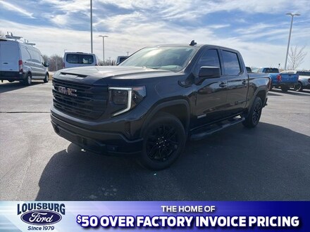 Featured used 2024 GMC Sierra 1500 Crew Cab Elevation 4x4 Crew Cab Short Bed Truck for Sale in Louisburg, KS