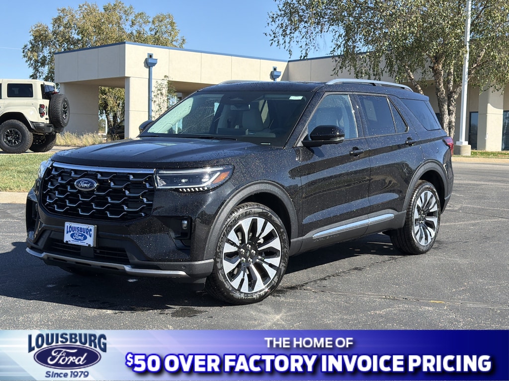 New 2025 Ford Explorer Platinum 4x4 SUV