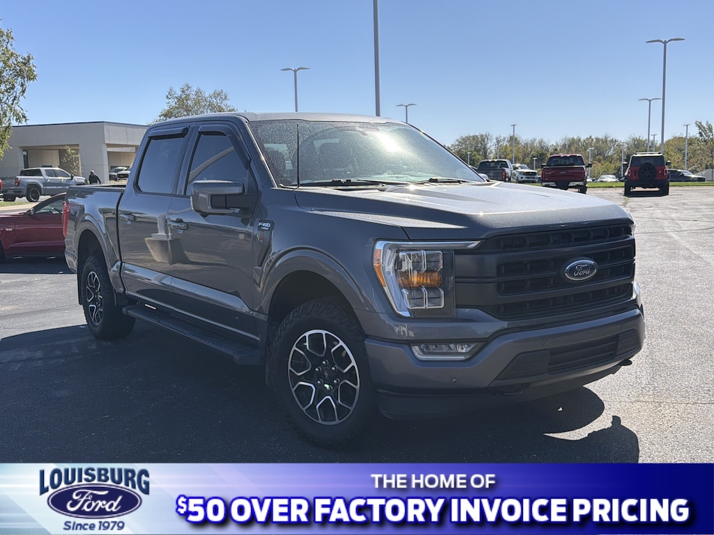Used 2021 Ford F-150 Supercrew Lariat 4x4 Sport Crew Cab Short Bed Truck