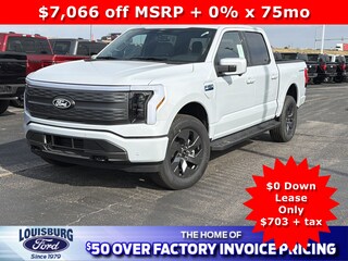 2025 Ford F-150 Lightning Lariat Extended Range Battery 4x4 Truck