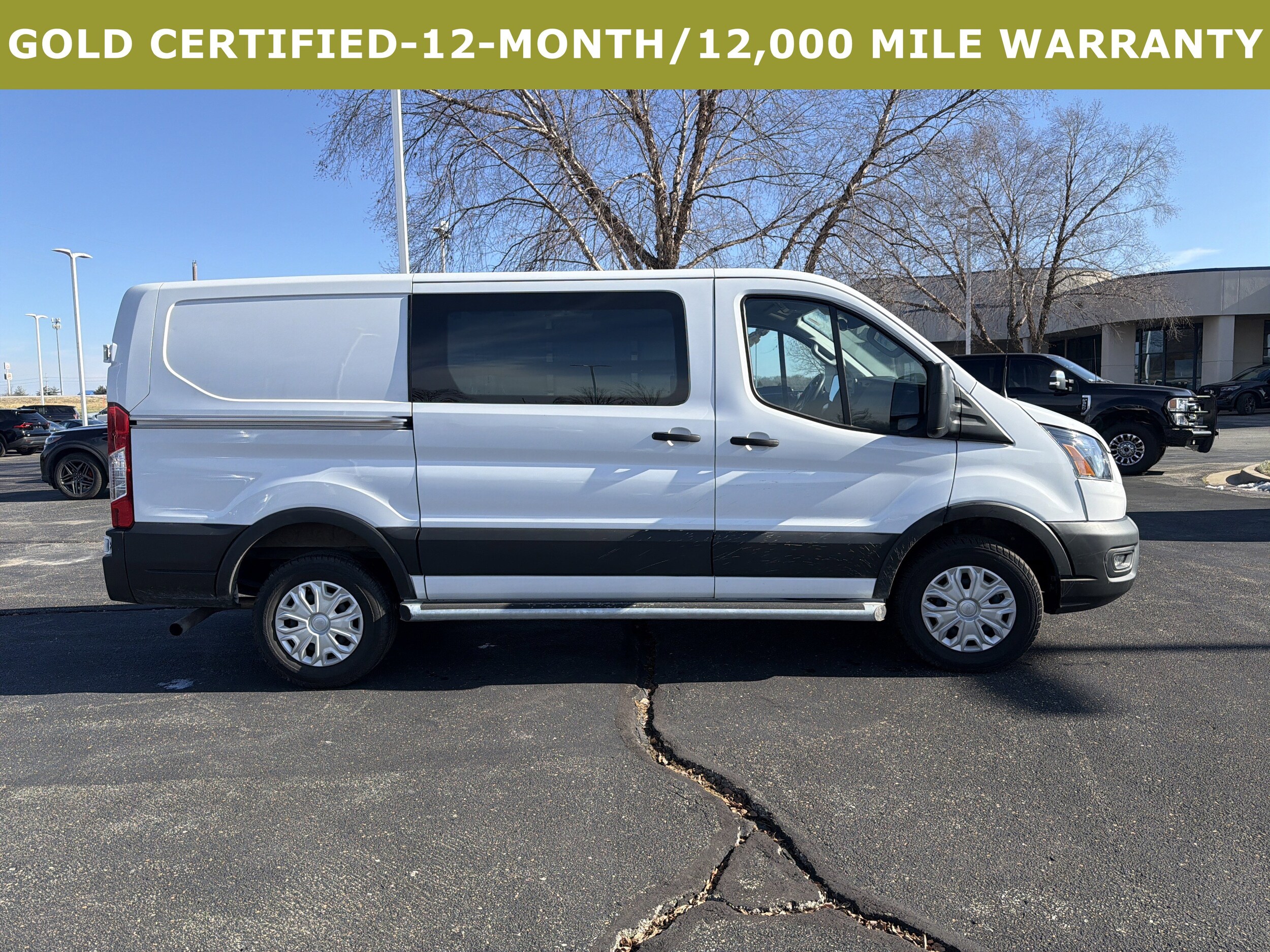 Certified 2023 Ford Transit Van Base with VIN 1FTBR1Y80PKA77545 for sale in Kansas City