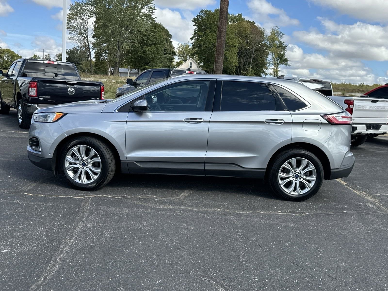 Used 2020 Ford Edge Titanium with VIN 2FMPK4K98LBB65093 for sale in Kansas City