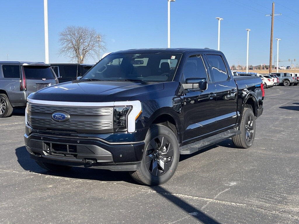 Used 2022 Ford F-150 Lightning Supercrew Lariat 4x4 Crew Cab Short Bed Truck