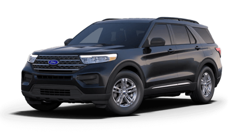 2022 Ford Explorer XLT Exterior - Agate Black