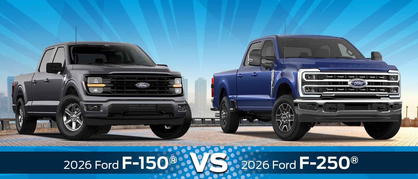 2026 Ford F-150 vs. Super Duty F-250