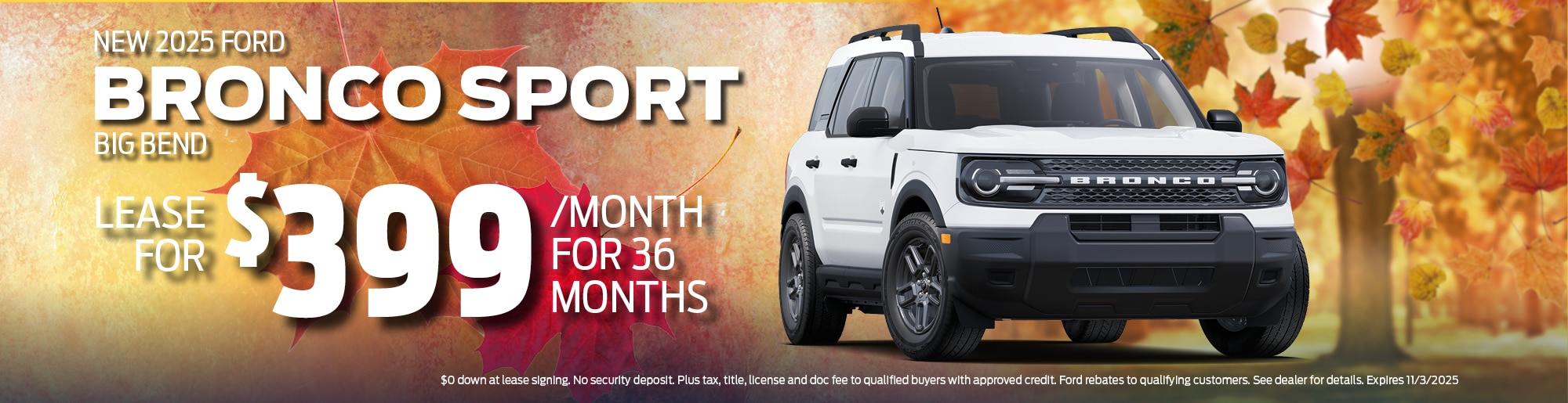 2025 Ford Bronco Sport Big Bend