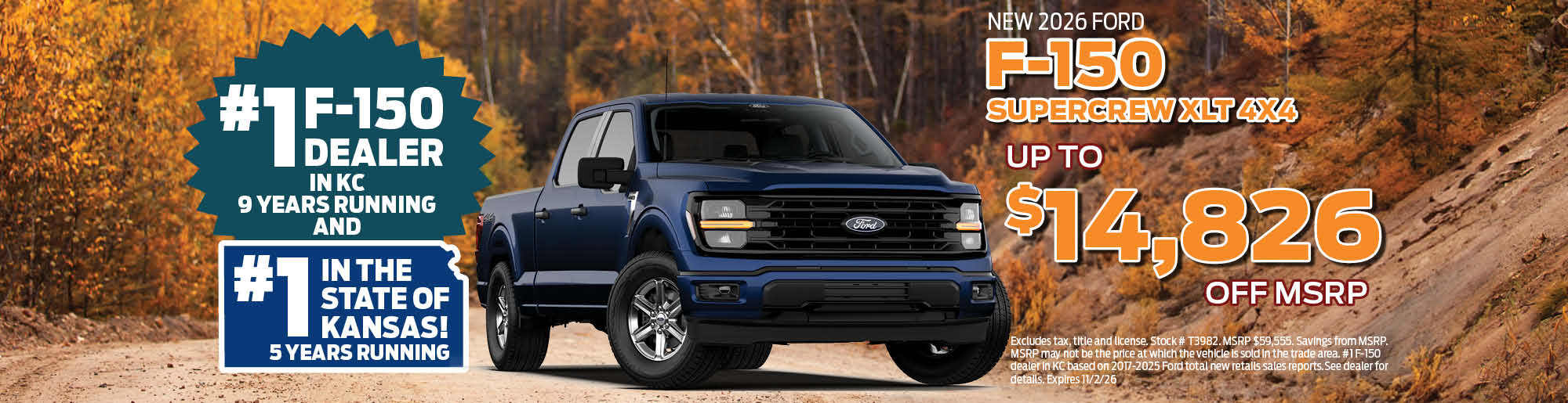 2026 Ford F-150 Supercrew XLT