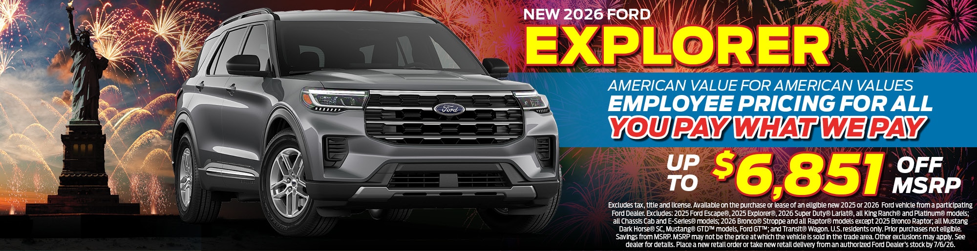 2026 Ford Explorer