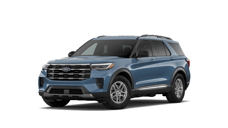 2026 Ford Explorer Active Exterior - Stone Blue Metallic