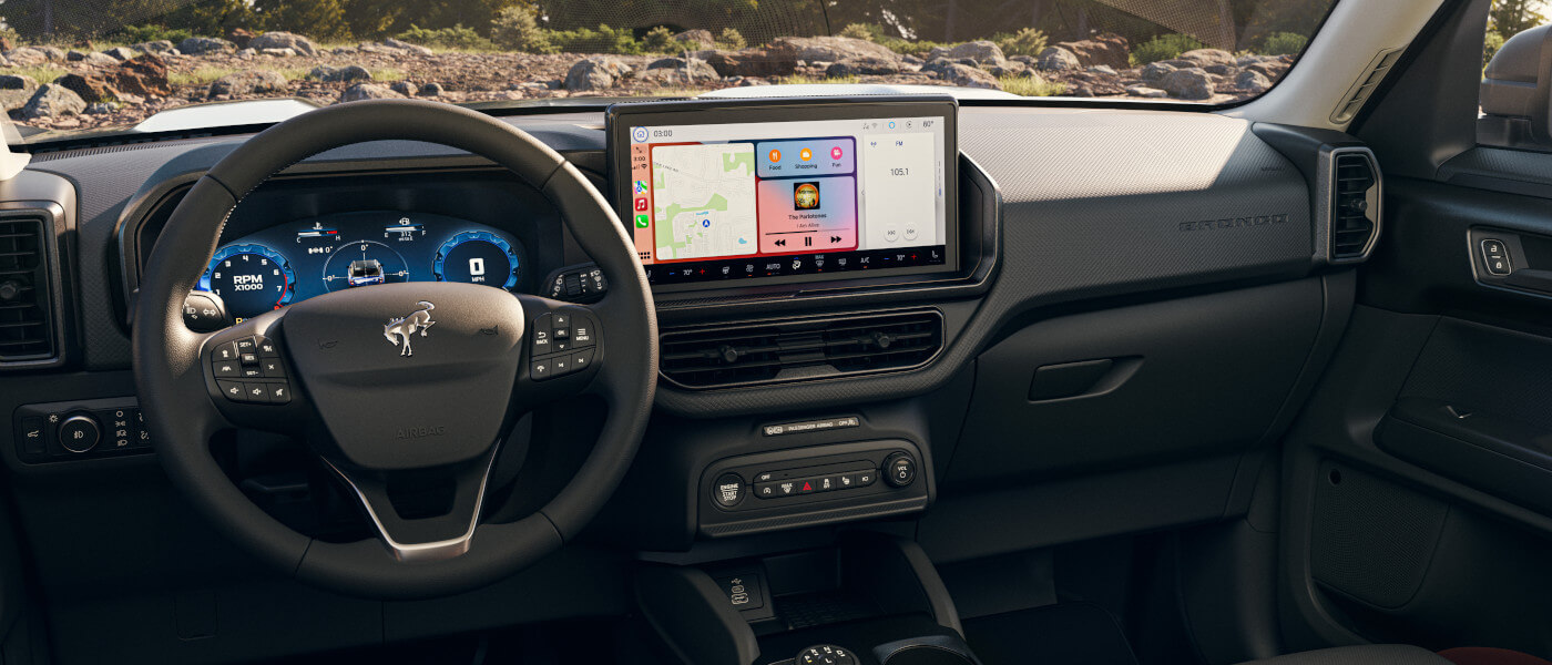 2025 Ford Bronco Sport Interior Dashboard and Infotainment System
