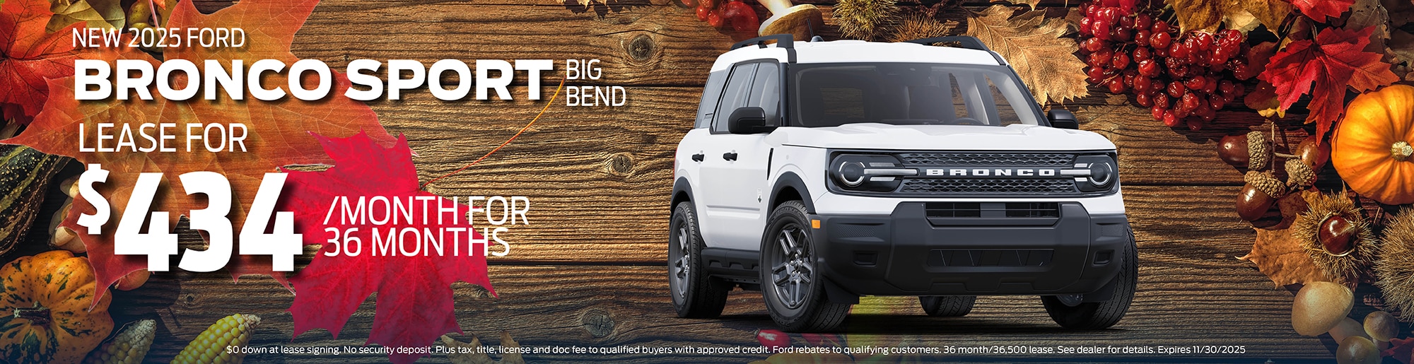 2025 Ford Bronco Sport Big Bend