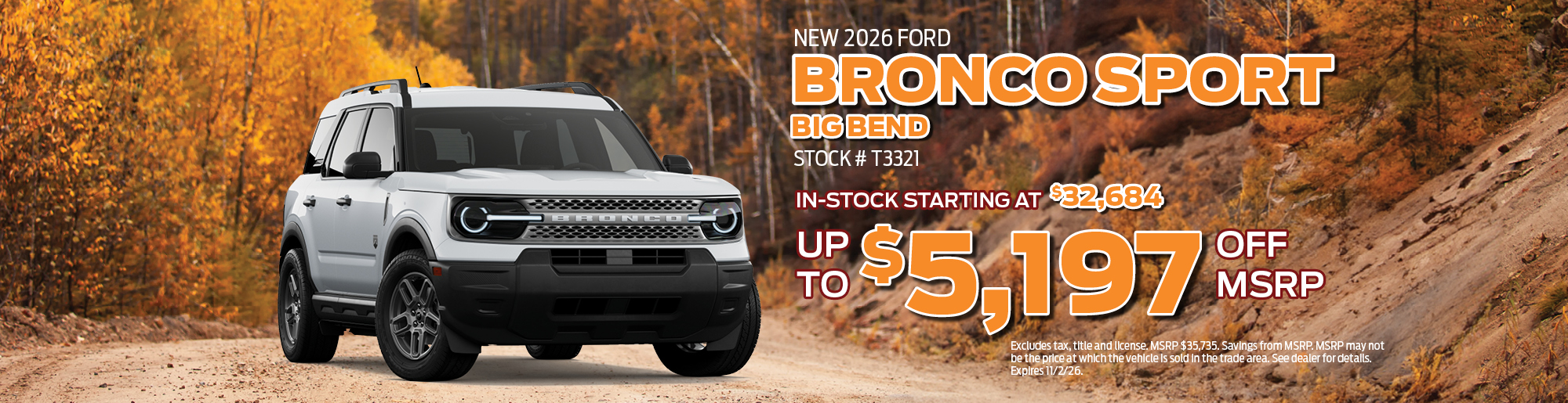 2026 Ford Bronco Sport