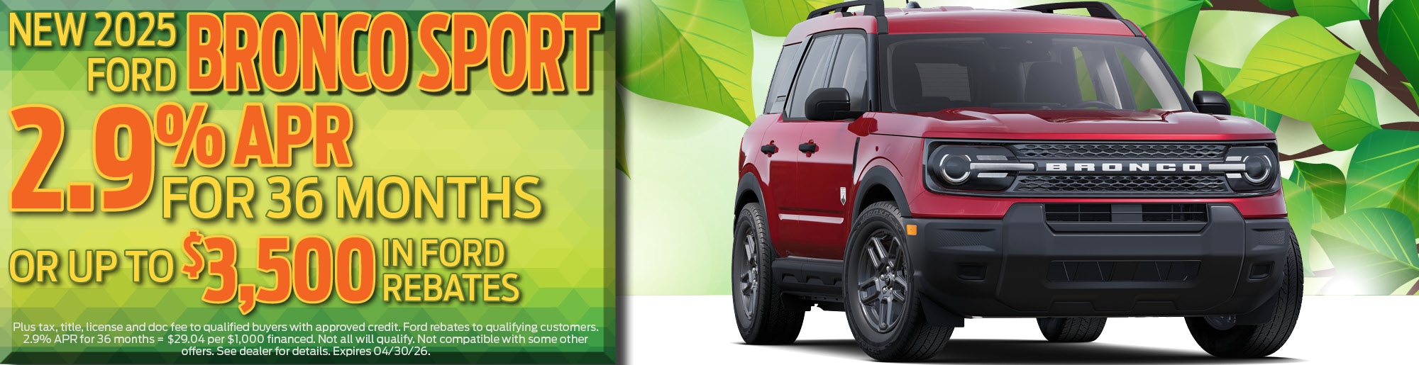 2025 Ford Bronco Sport Big Bend