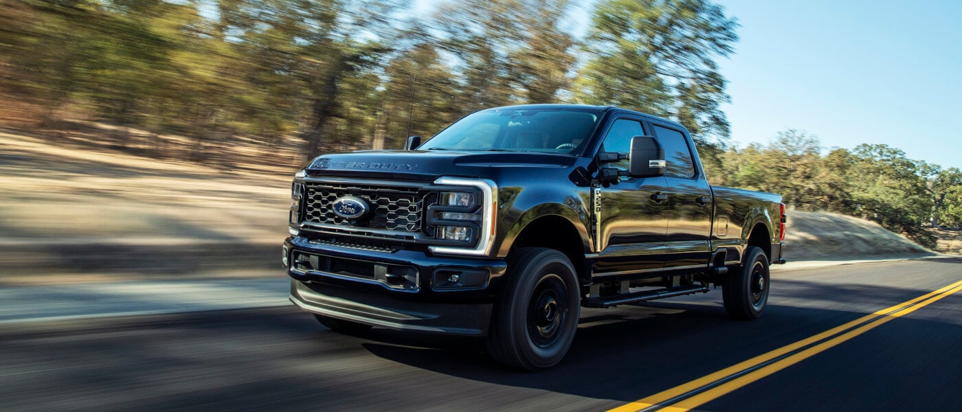 2025 Ford Super Duty Exterior Driving On Highway