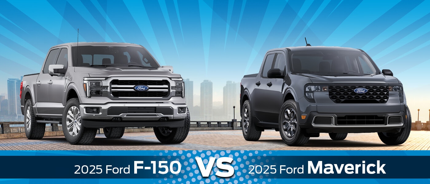 2025 Ford F-150 vs. Maverick