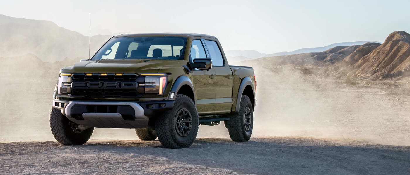2026 Ford F-150 Exterior Parked in Dusty Desert