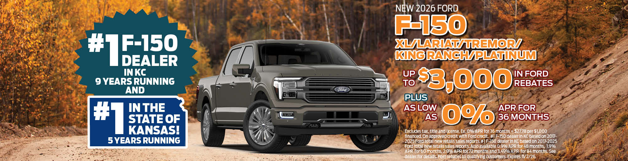 2026 Ford F-150 Models