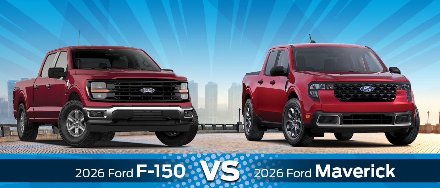 2026 Ford F-150 vs. Maverick