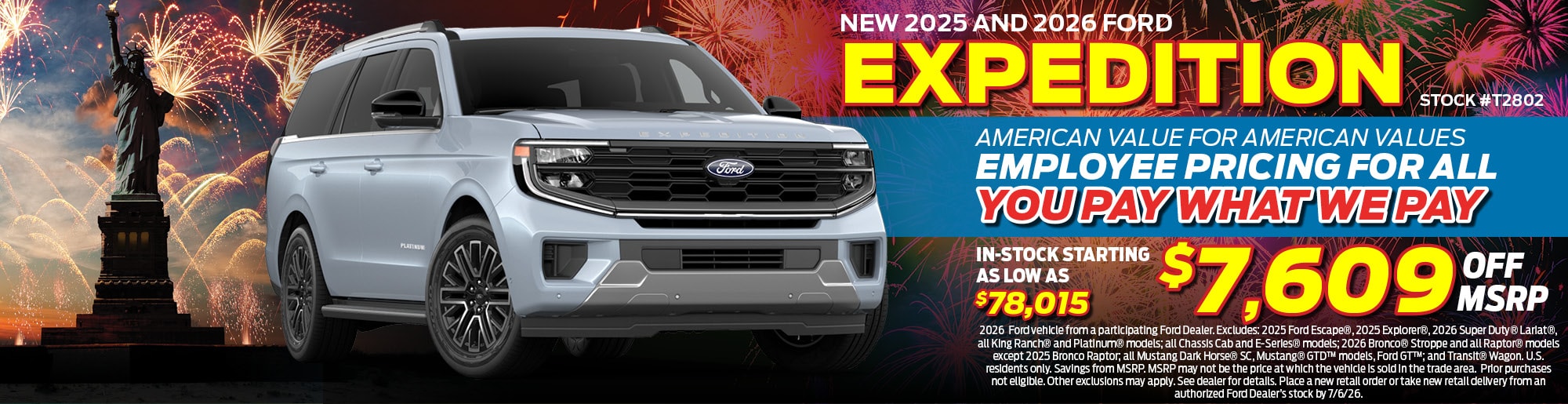 2025 & 2026 Ford Expedition
