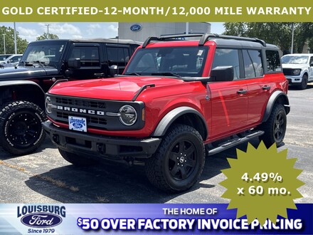 Featured used 2023 Ford Bronco Black Diamond SUV for Sale in Louisburg, KS