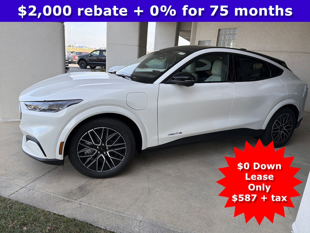 New 2025 Ford Mustang Mach-E Premium Extended Range Batter AWD SUV