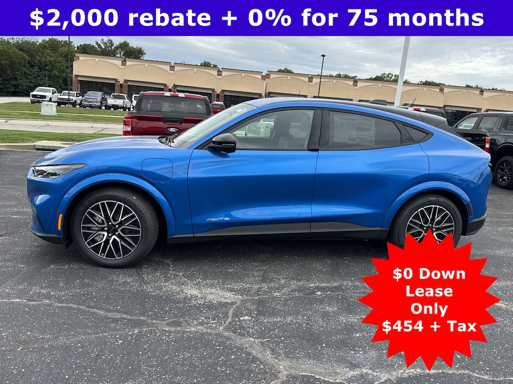 New 2025 Ford Mustang Mach-E Premium AWD Extended Range Battery SUV