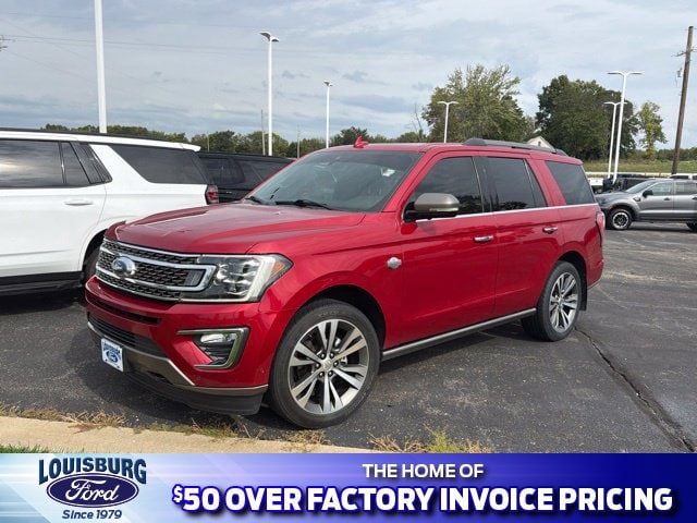 Used 2021 Ford Expedition King Ranch with VIN 1FMJU1PT8MEA02436 for sale in Kansas City