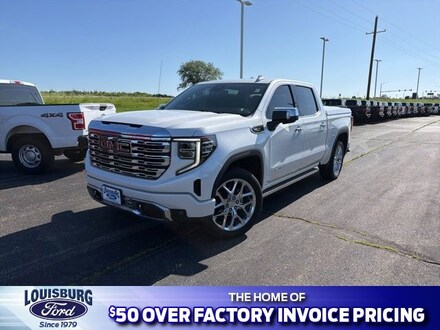 Featured used 2022 GMC Sierra 1500 Crew Cab Denali Truck for Sale in Louisburg, KS