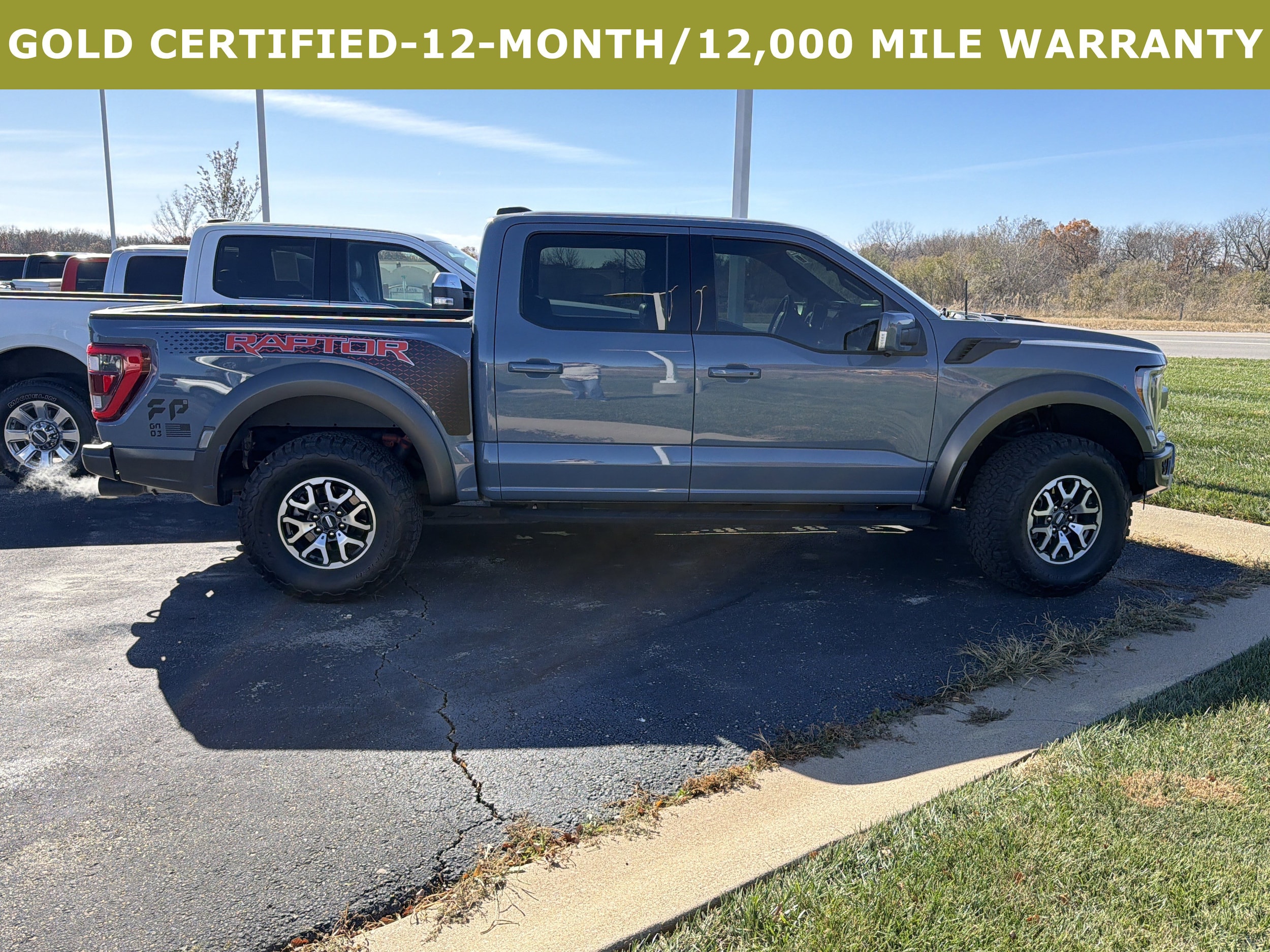 Certified 2023 Ford F-150 Raptor with VIN 1FTFW1RG3PFB23958 for sale in Kansas City