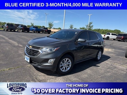 Featured used 2020 Chevrolet Equinox LT SUV for Sale in Louisburg, KS
