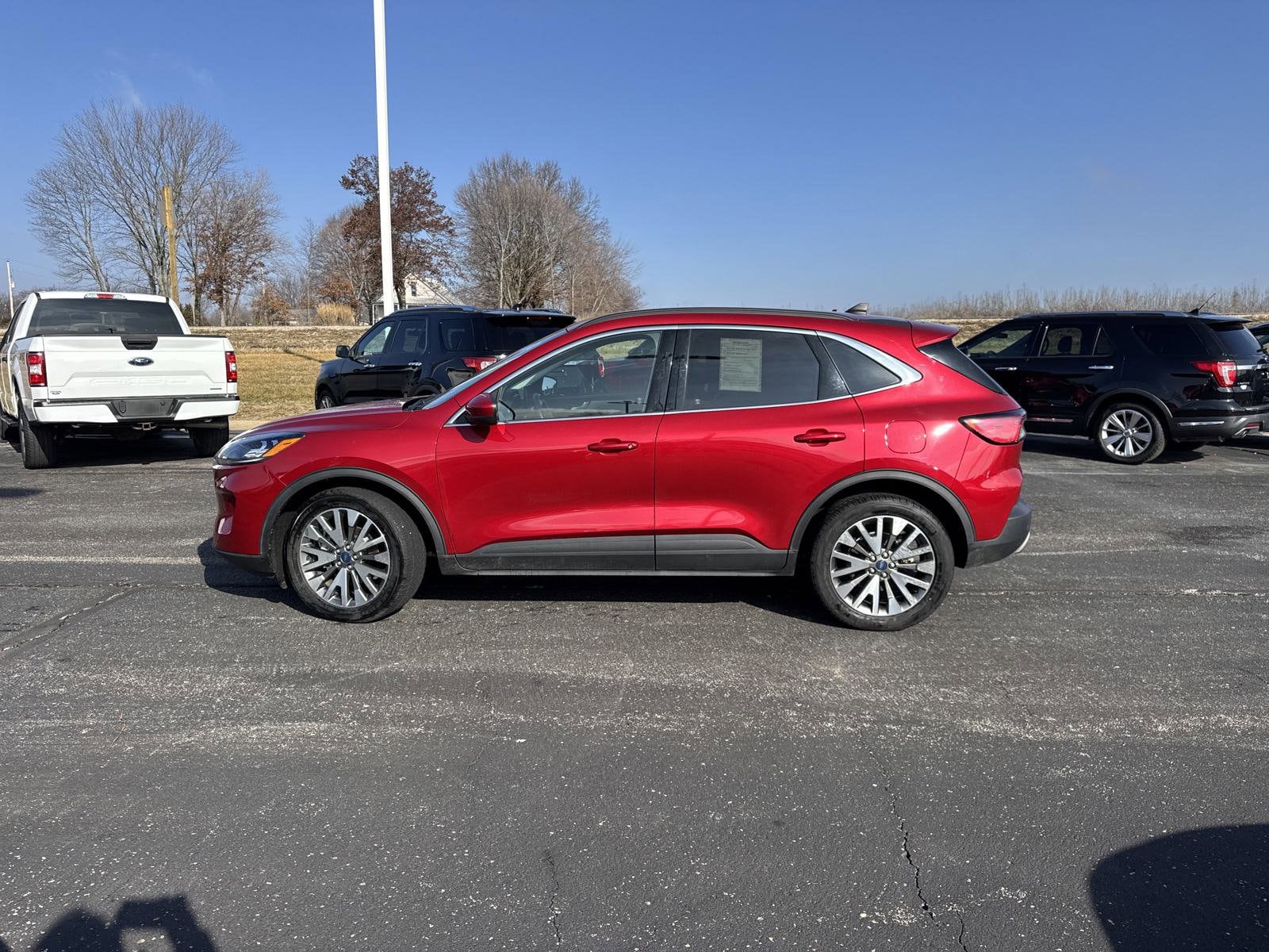 Used 2022 Ford Escape Titanium with VIN 1FMCU9DZ6NUA33367 for sale in Louisburg, KS