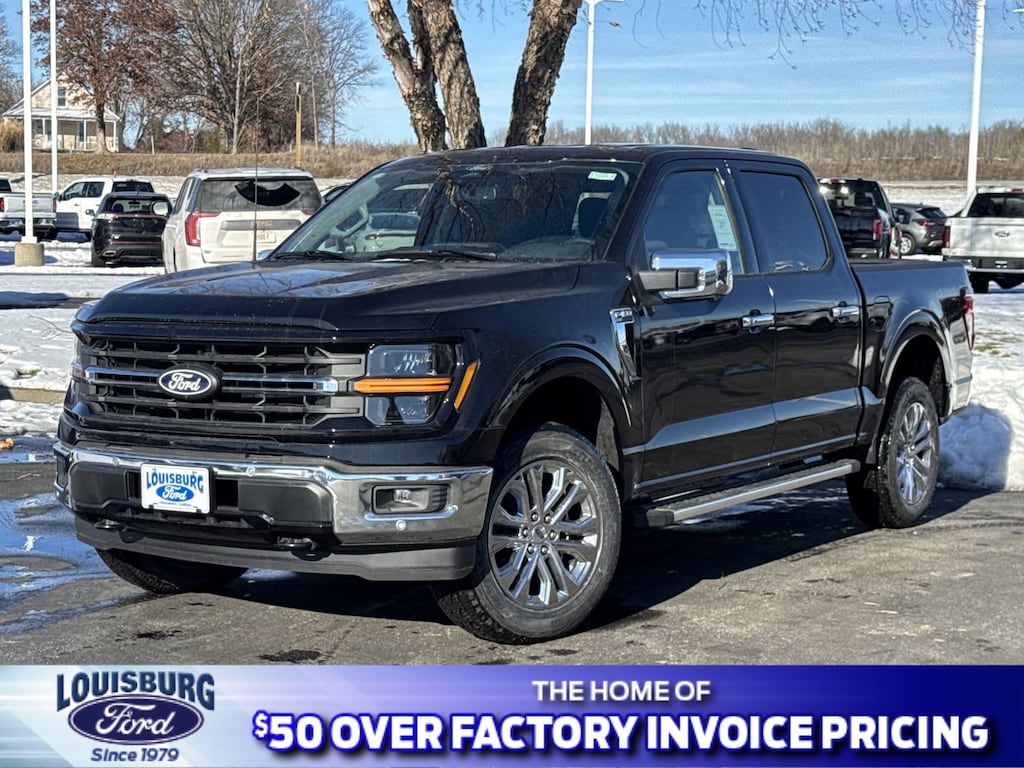 New 2025 Ford F-150 Supercrew XLT 4x4 **Retired Courtesy Car** Truck