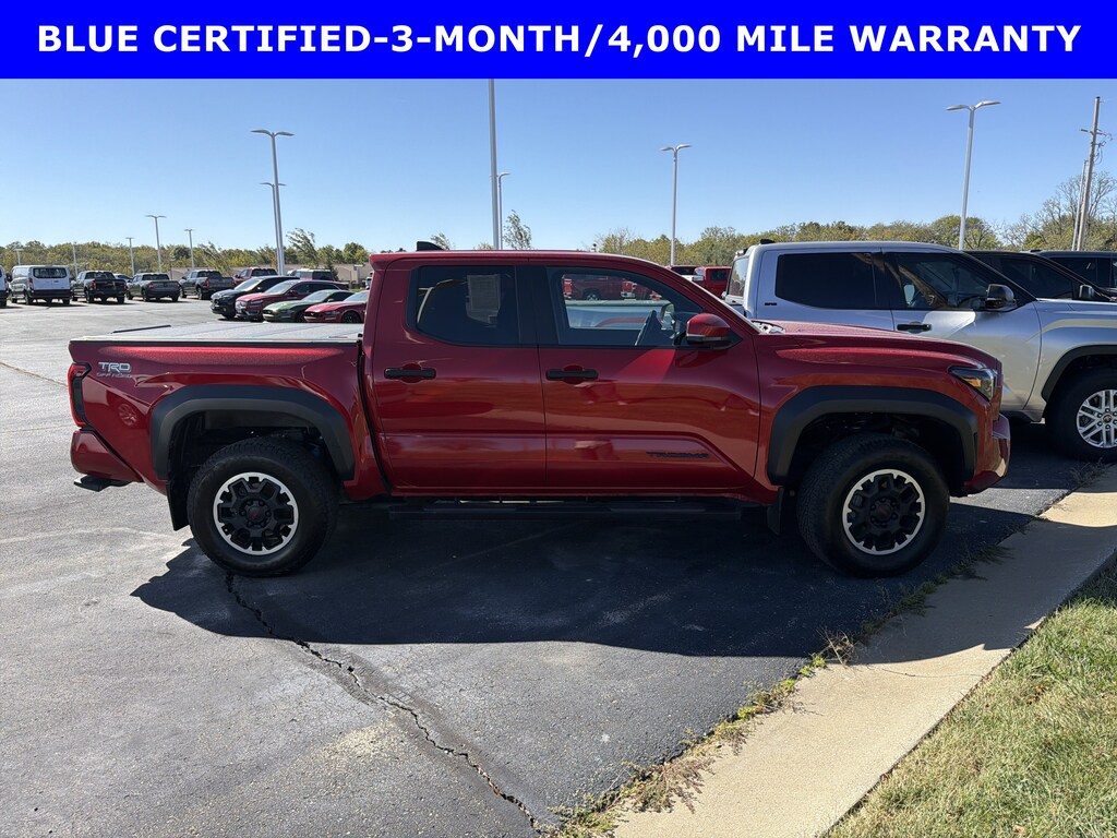 Certified 2024 Toyota Tacoma Crew Cab TRD Off-Road 4X4 CREW CAB PICKUP