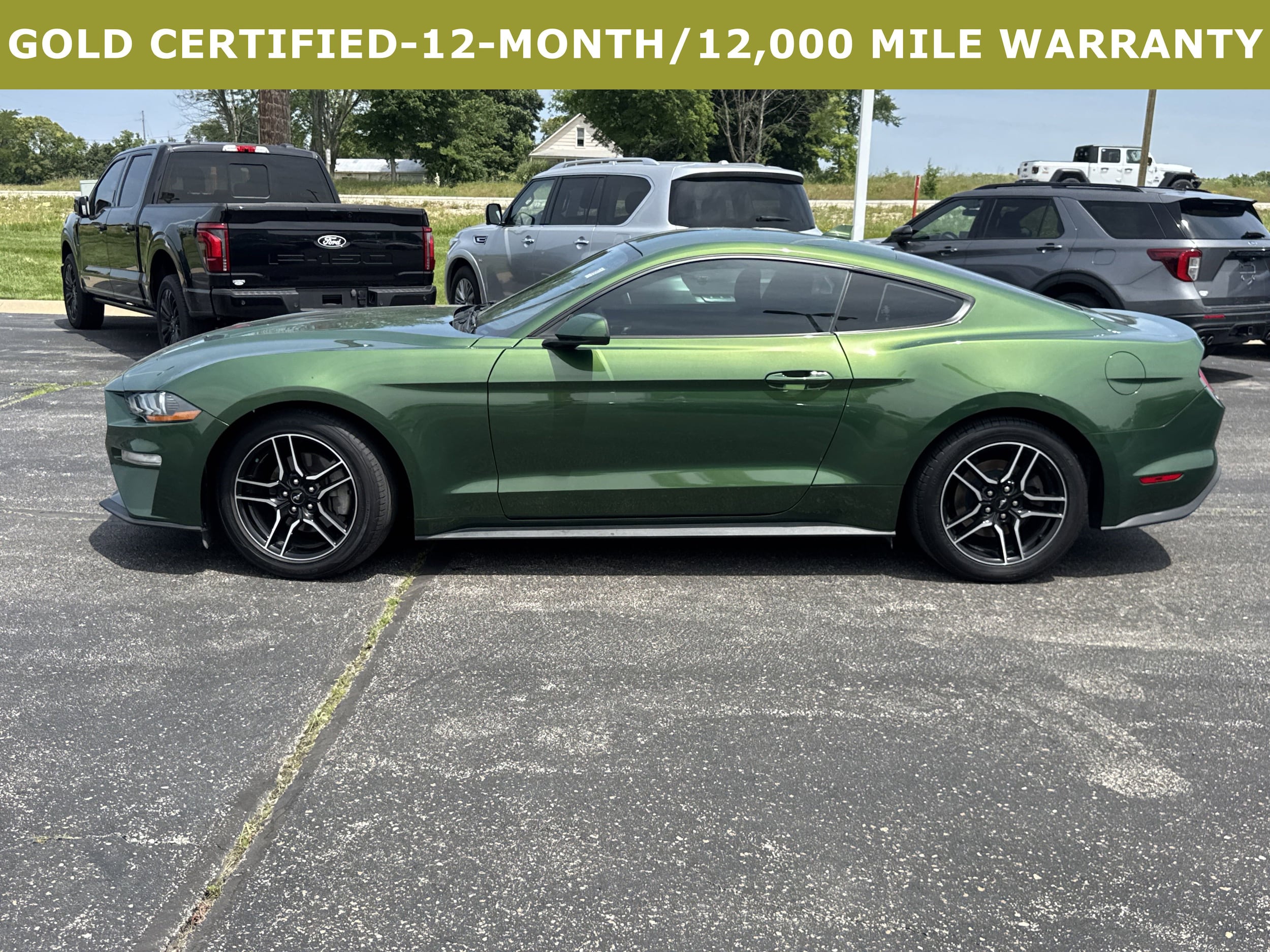 Certified 2023 Ford Mustang EcoBoost with VIN 1FA6P8TH0P5102021 for sale in Kansas City