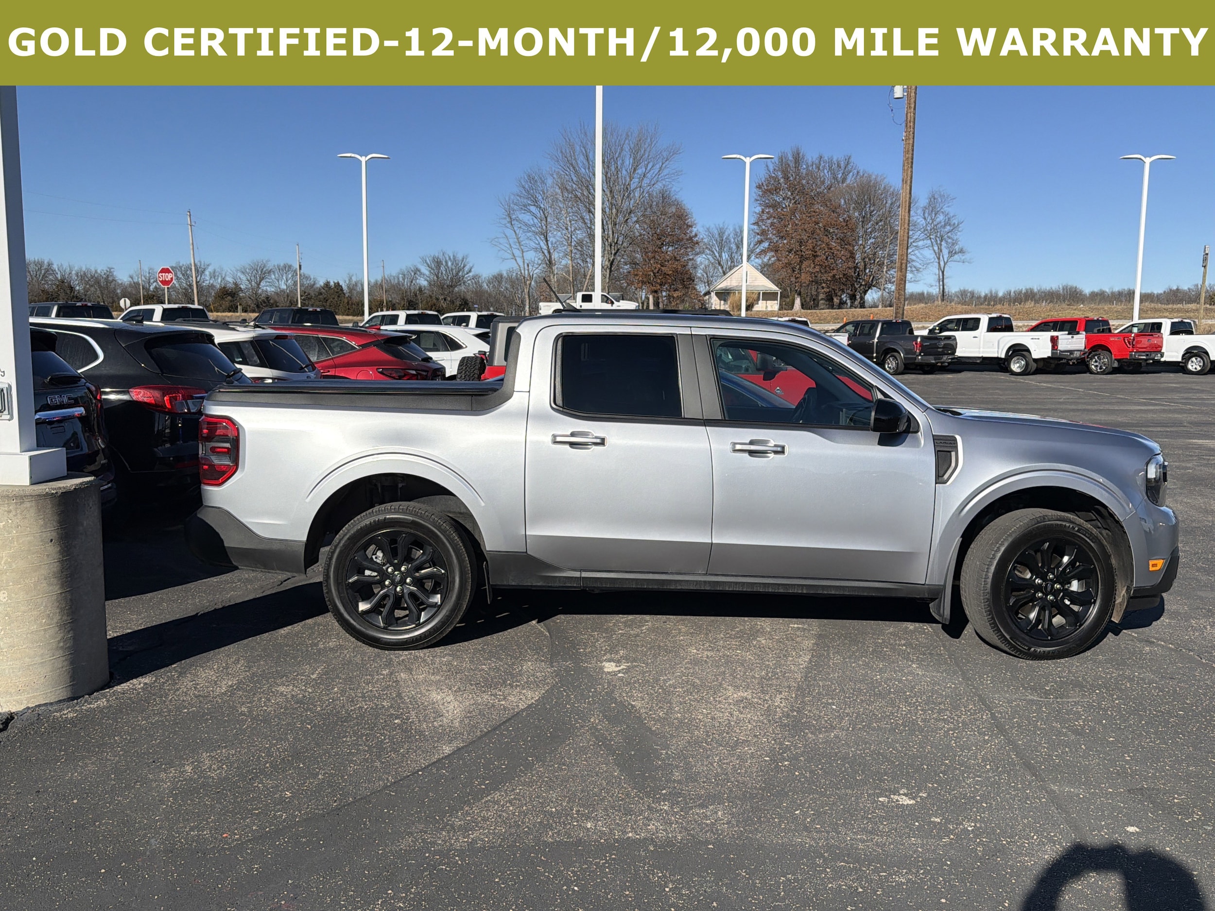 Certified 2023 Ford Maverick Lariat with VIN 3FTTW8F93PRA71025 for sale in Kansas City