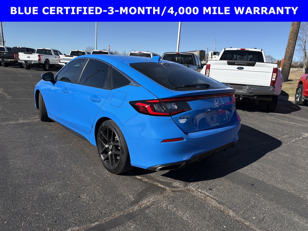 Certified 2023 Honda Civic Sport Touring Hatchback