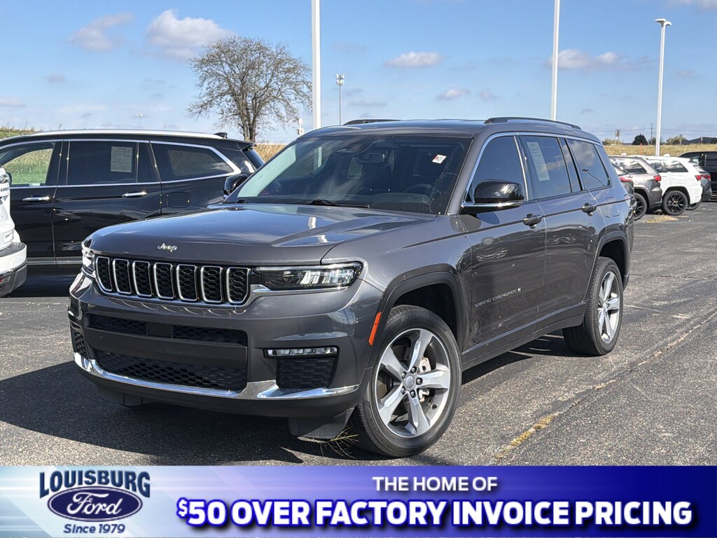 Used 2022 Jeep Grand Cherokee L Limited 4x4 SUV