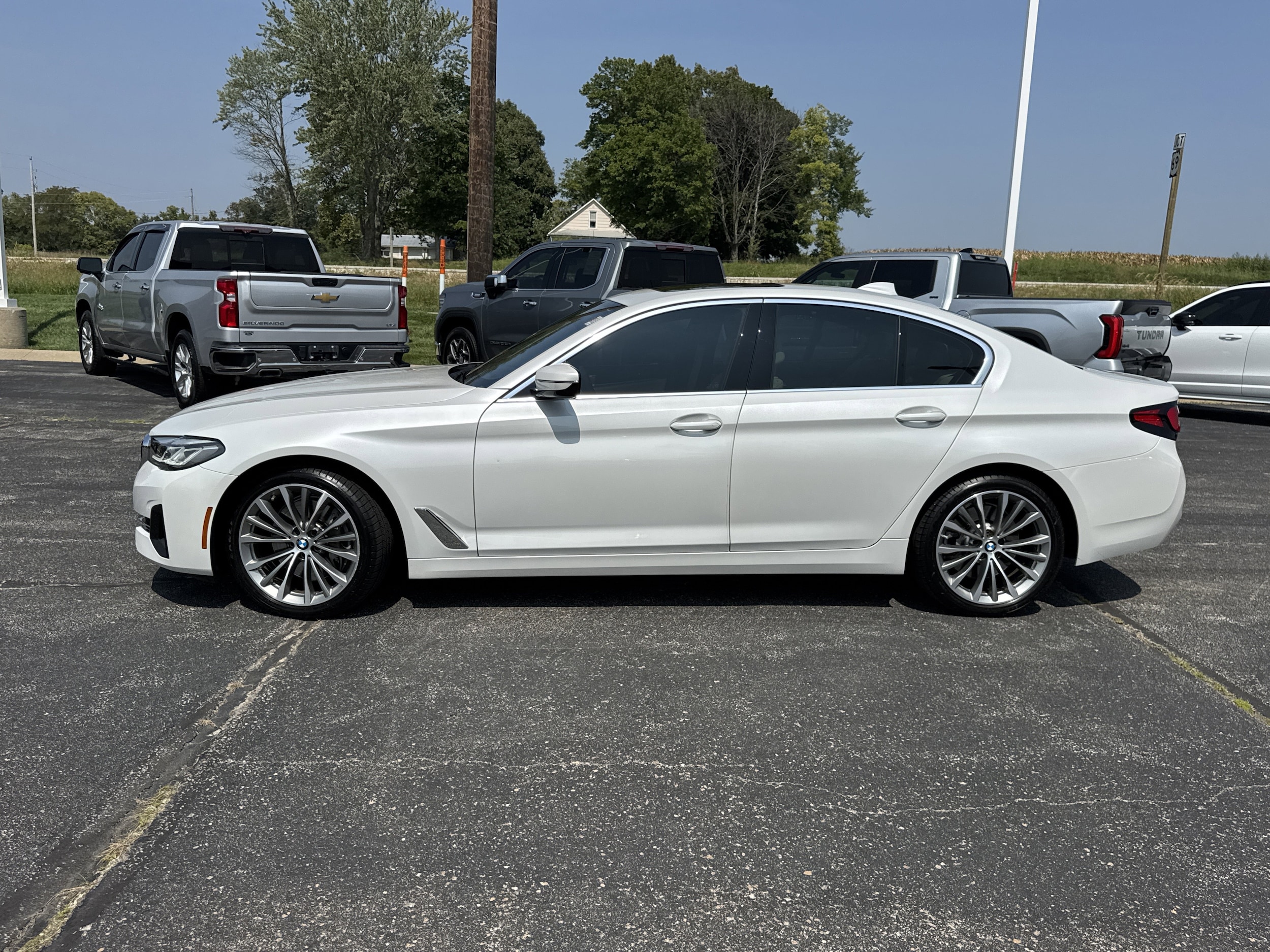 Used 2021 BMW 5 Series 540i with VIN WBA73BJ05MCG08892 for sale in Kansas City